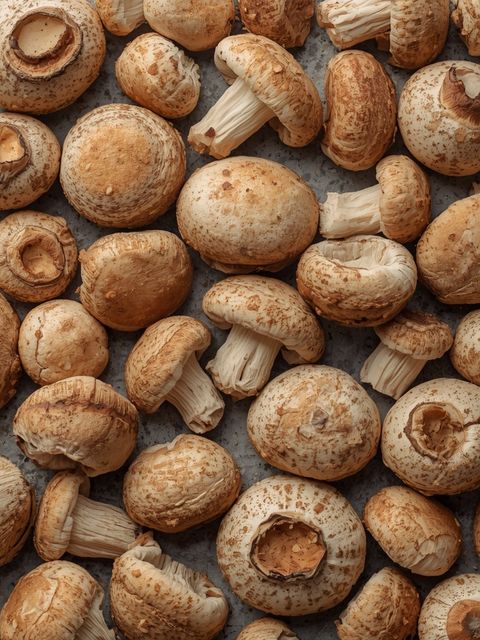 Stone Mushrooms, Raw