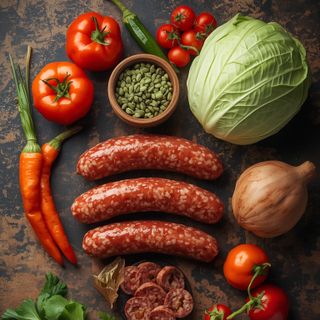 Cabbage Sausage