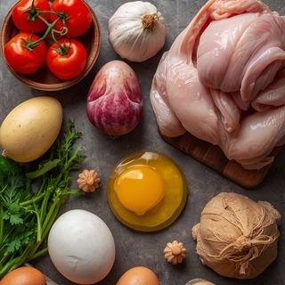 Chicken Egg, Whole, Raw