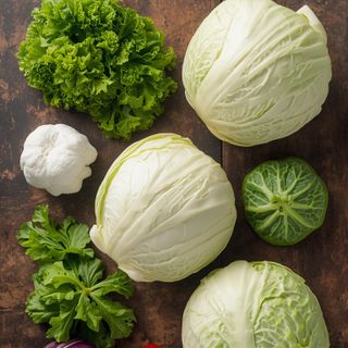 Weißkohl, gedämpft (ohne Zugabe von Fett und Salz)