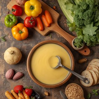 Fondue klassisch, zubereitet