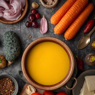 Fondue Moitié-Moitié, Prepared
