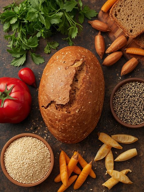 Knäckebrot, Full Grain with Sesame