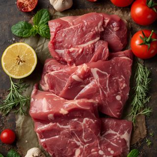 Pferd, Filet, gebraten (ohne Zusatz von Fett und Salz)