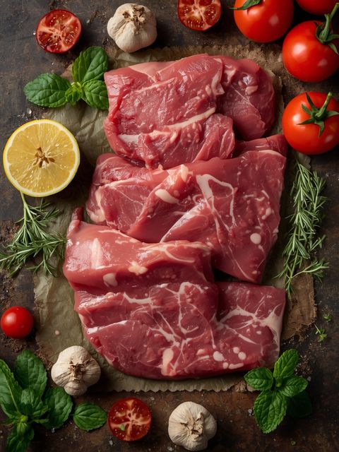 Pferd, Filet, gebraten (ohne Zusatz von Fett und Salz)