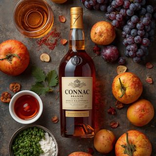 Wino z winogron (np. koniak, brandy)