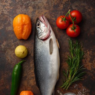 Forelle, ganz, gekocht (ohne Zusatz von Fett und Salz)