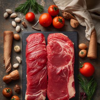 Horse Filet, Raw