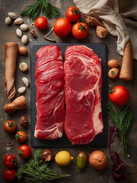 Horse Filet, Raw