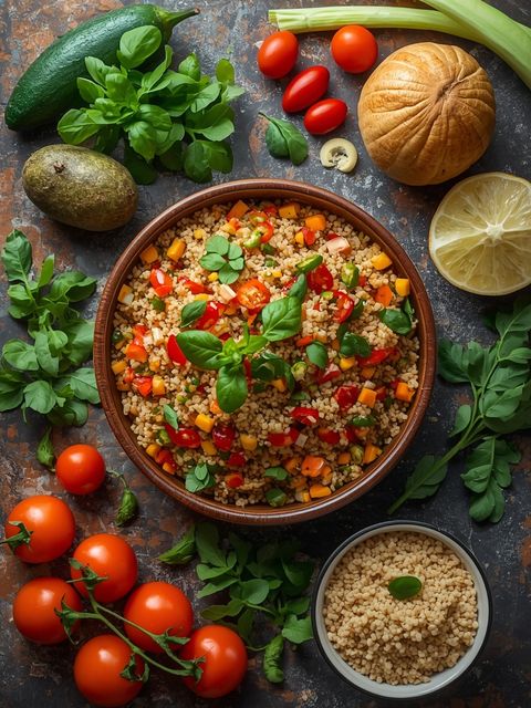 Taboule, Prepared (with Bulgur)