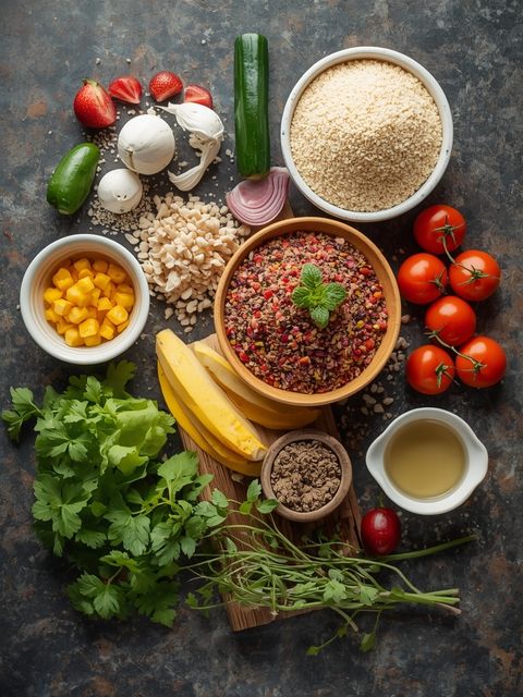 Taboule, przygotowany (z bulgurem)