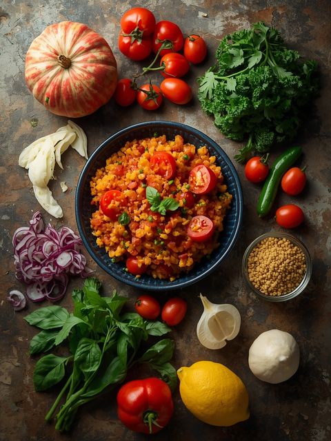 Tabulé, Prepared (with Couscous)