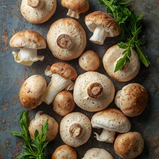 Pieczarka, surowa