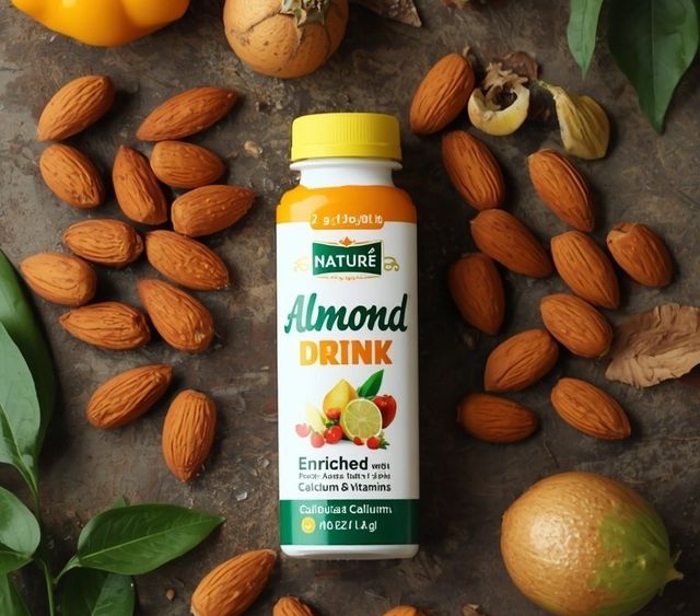 Almond Drink, Nature, Enriched with Calcium and Vitamins