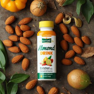 Mandelgetränk, Natur, mit Calcium und Vitaminen angereichert