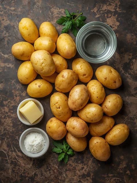 Instant Potatoes, Prepared (with Water and Butter)
