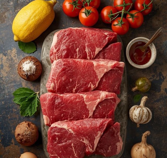 Rindfleisch, roh