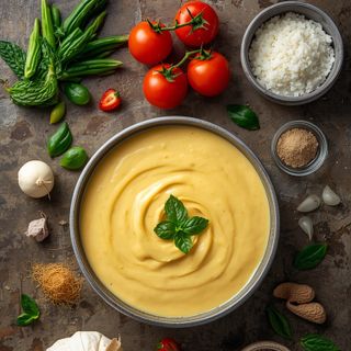 Béchamel sauce, homemade