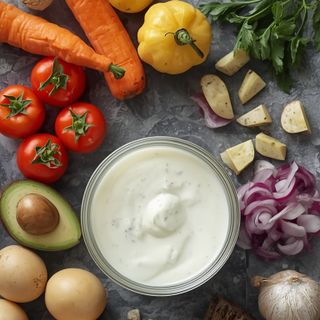 Yogurt salad dressing (no oil)