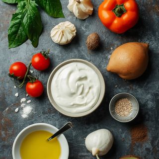 Yogurt salad dressing (no oil)