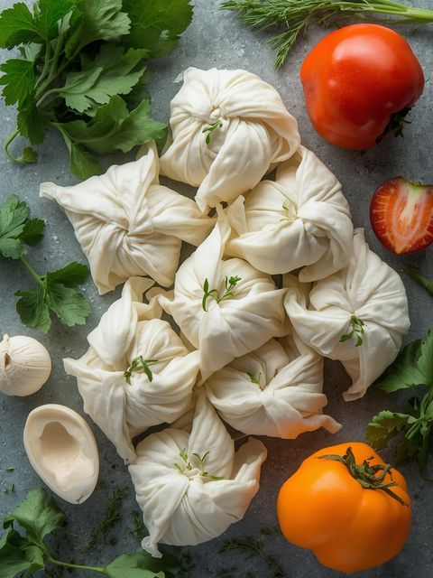 Quark Leaves Puff Pastry (with Vegetable Fat), Unbaked
