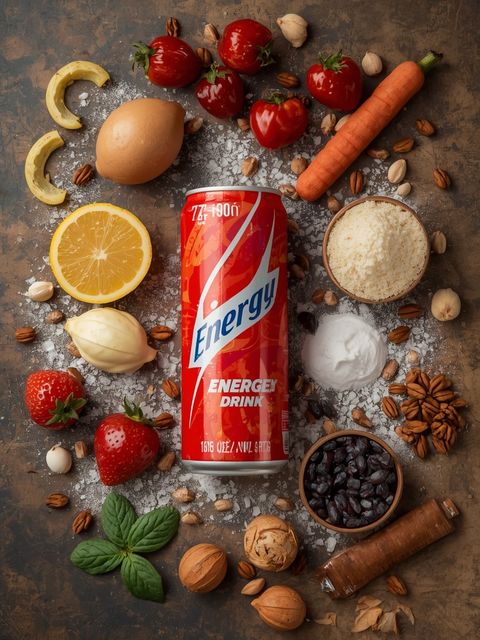 Energy Drink, Sugared