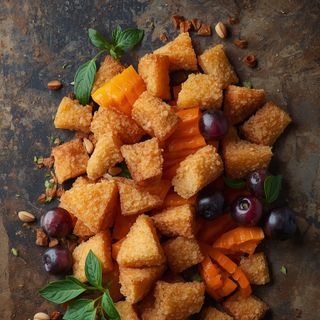 Mixed crispy, sugared (cut)