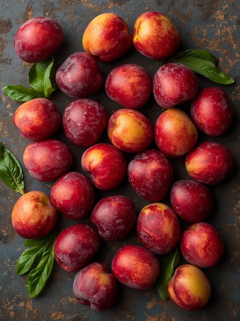 Plums, raw