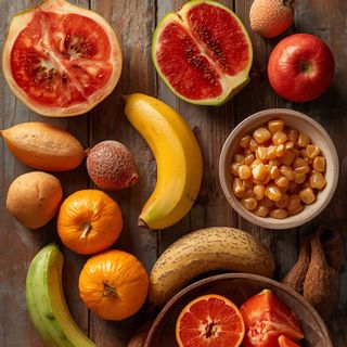 Fruit (cut), raw