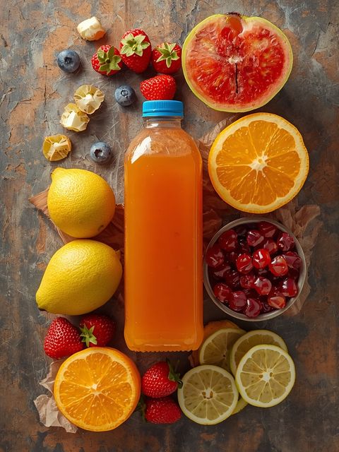 Fruchtsaftschorle (durchschnittlich, 60% Saft - 40% Wasser), ungezuckert