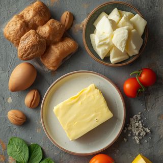Margarine, without butter, 70 - 80% fat