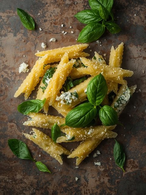 Pasta, fresh, filled with spinach and ricotta, boiled (without adding fat and salt)