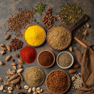 Gewürze zum Kochen
