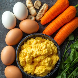 Scrambled Eggs, Prepared