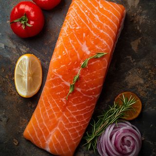 Atlantic Salmon, Raw