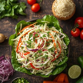Coleslaw Salad, Prepared