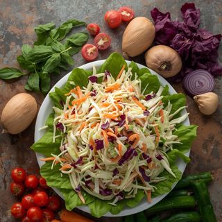 Coleslaw Salad, Prepared