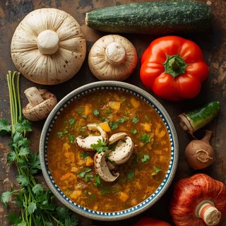 Pilzsuppe