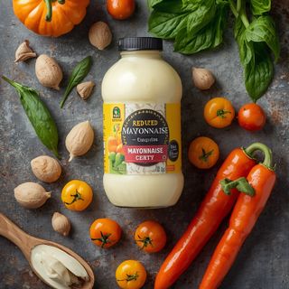 Mayonnaise with reduced calories
