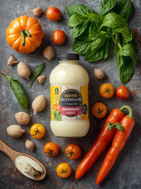 Mayonnaise mit reduziertem Kaloriengehalt
