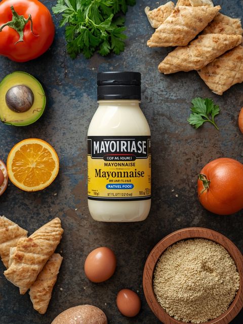 Mayonnaise with reduced calories