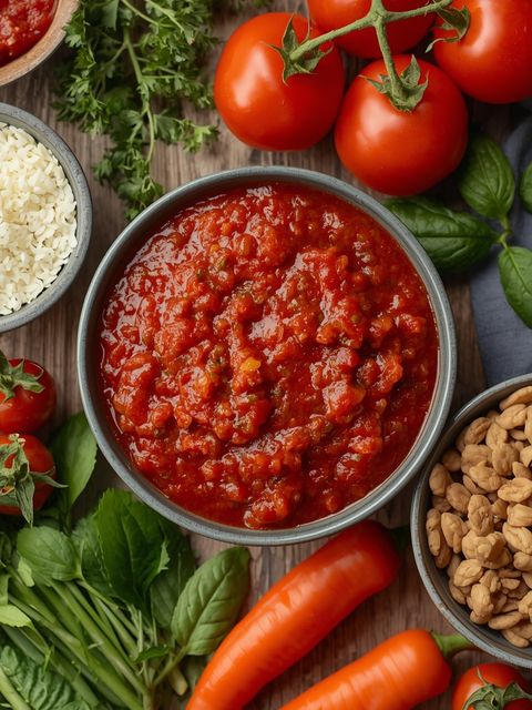 Ragout with Sauce, Prepared