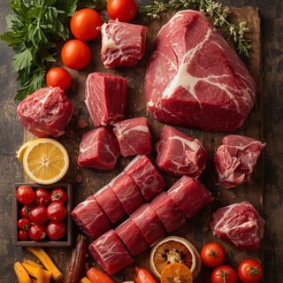 Wild boar (cut), raw
