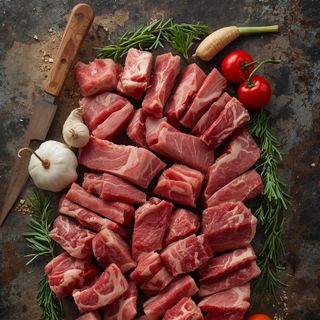 Wild boar (cut), raw