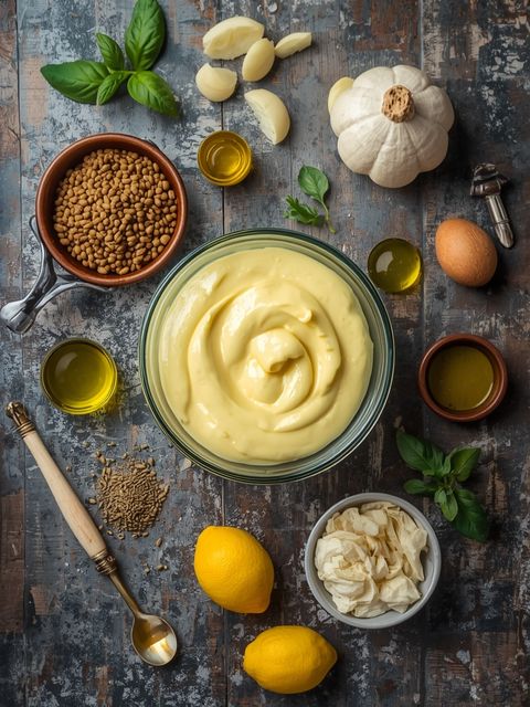 Mayonnaise with rapeseed oil, homemade