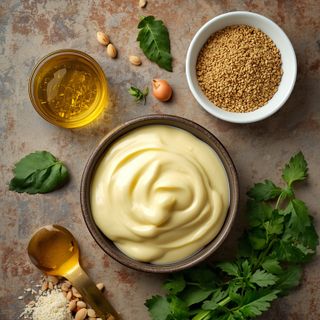 Mayonnaise with rapeseed oil, homemade