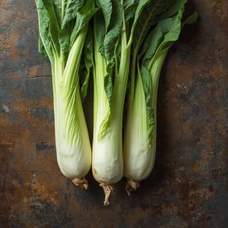 Kohlrabi, steamed (no salt)