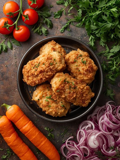 Cordon bleu z wieprzowiny, smażony