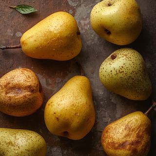 Pear, Steamed, Drained (No Added Sugar)