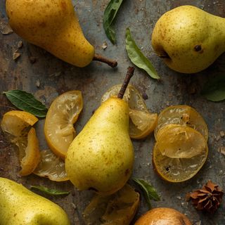 Pear, Steamed, Drained (No Added Sugar)